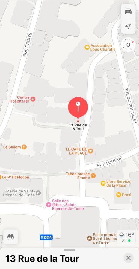 Studio Rdc La Tour Saint-Étienne-de-Tinée 외부 사진
